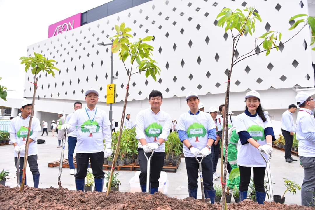 Coninco 3C tham dự Lễ hội trồng cây tại dự án Aeonmall Hà Đông